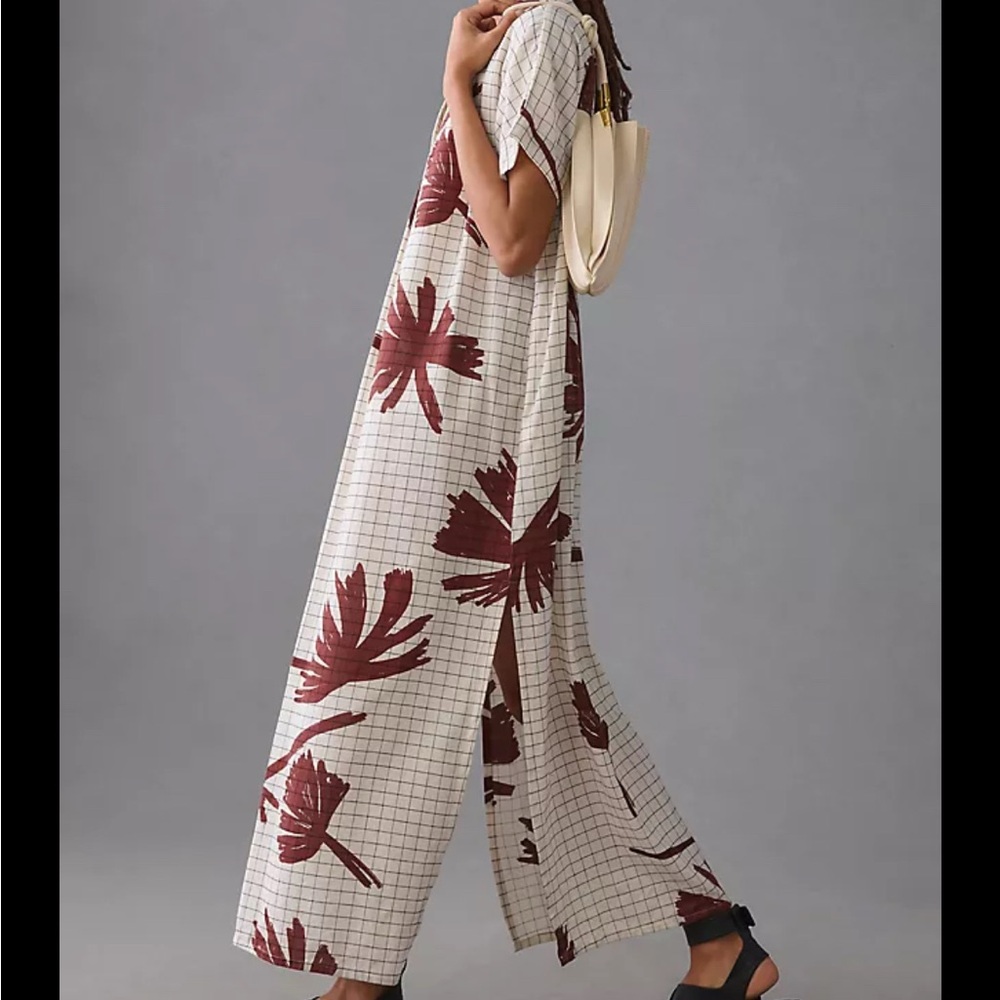 Bel Kazan x Anthropologie Linen Kaftan